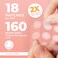 PatchRx Micro Needle Pimple Patch 18 Pack Hydrocolloid Micropoint Pimple Patch For Acne Pimples Microdart Patch Micro Dart Pimple Patches
