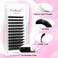 FADLASH Volume Lash Extensions 003mm CC Curl 917mm Easy Fan Lash Extensions Natural Self Fanning Eyelash Extensions 2D20D 003CC 917mm Mix
