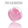 ZEJIA 10 Gram Sample Containers 20 Count Cosmetic Containers with Lids Refillable Empty Sample Jars Small Plastic Containers with Lids Pink
