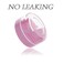 ZEJIA 10 Gram Sample Containers 100 Count Cosmetic Containers with Lids Refillable Empty Sample Jars Small Plastic Containers with Lids Pink