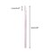 G2PLUS 100PCS Glitter Crystal Lip Brush Disposable Lip Brushes Lip Gloss ApplicatorsLip Gloss Wands Applicator Perfect Makeup Tool Kits Pink