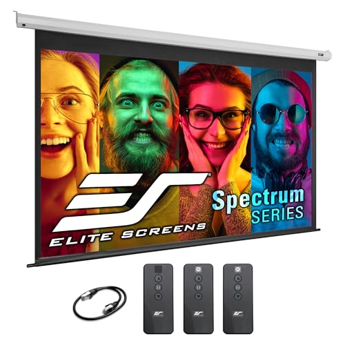 إليت سكرينز Elitescreens Spectrum 1610 Electric Motorized Projector Screen 90 inch