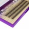 Bodermincer Scala 120Ppcs Fish Tail False Lashes 007 Thickness 20 Roots Hair C curl Eyelash Extension Strip False Eyelashes Makeup Individual Lashes 12mm