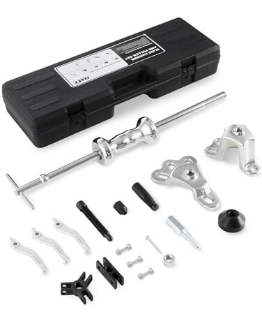 Orion Motor Tech Slide Hammer 9Way InternalExternal Slide Hammer Puller Set Pulls Hubs Rear Wheel Axle Shafts Bearings Bushings Seals Retainers