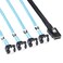 ADCAUDX 2Pack MiniSAS to SATACable 05M SFF8087 to SATA 90 Degree Right Angle Forward Breakout Cable SFF 8087 SAS Controller to Hard Driver 16FT