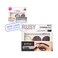 Ruby Kisses Go Brow Eyebrow Kit Dual Shade Powder Wax Includes 3 Stencils Perfect for Shaping Defining Natural Brow Look Ideal for Sparse Brows