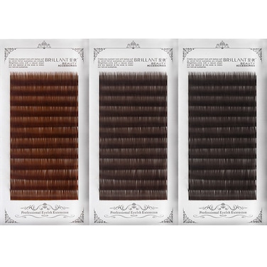 Bodermincer Scala Thickness 010mm C Curl Light BrownDark BrownBlackBrown False lashes Individual Eyelash Extension Natural False Eyelashes 11mm Black Brown