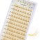 DAODER Brown Lash Clusters Blonde Lash Extensions Clear Band Wispy Eyelash Clusters 816mm Individual Lashes D Curl 96pcs Brown Lash Cluster 007