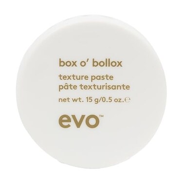 EVO Box O' Bollox Texture Paste - Travel Size Extra Strong Hold Texture Paste For Definition, Texture, Style ControlSuper Matte Finish - 0.5oz