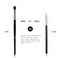 MSQ Eye Makeup Brushes Eyeshadow Makeup Brushes Set with Soft Synthetic Hairs Real Wood Handle for Eyeshadow Eyebrow Eyeliner Blending Black 4PCS