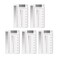 HARFINGTON 5pcs High Precision SEC Size Estimation Chart 80mm Transparency Flaw Detection Film Ruler for Diameter and Line Width Defects Measuring
