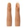 Deciniee 2PCS Silicone Practice Fingers for Acrylic Nails Soft Nail Training Model Practice Finger Flexible Nail Mannequin Finger for DIY Nails PracticeNo 3