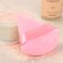 Ocim 10Pcs Powder Puffs for Face PowderSoft Velour Triangle Beauty PuffMakeup PressedBaking Setting Powder Sponge Applicator Pads with CaseBlackPink