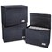 Leffis 3 Pack Comic Book Storage Comic Book Box Collapsible and Stackable Comic Short Box with Lid and Label Slot 155 X 75 X 113 Holds 150 Comics Black