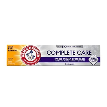 ArmHammer, Complete Care Toothpaste Whole Mouth Protection Six Pack“ Fresh Fluoride Toothpaste, Mint, 72 Ounce, (Pack of 12(Packaging May Vary