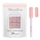 MelodySusie 50 Pcs Nail Drill Bits Small Sanding Bands with 31mm Mandrel Bit 120 Medium Grit Nail File for Acrylic Nails Gel Manicures and Pedicure Pink