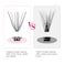 FADLASH Lash Clusters Extensions 20D Individual Cluster Lashes Mixed Tray Black Mink DIY Eyelash Extensions and Under Eyelashes Professional Makeup 20D007D 815mm