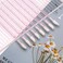 Elisel 100 Pcs Disposable Crystal Lip Brushes Make Up Lip Brushes Lipstick Lip Gloss Wands Eyeshadow Brushes Applicator Tool Makeup Beauty Tool Kits Pink