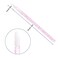 Elisel 100 Pcs Disposable Crystal Lip Brushes Make Up Lip Brushes Lipstick Lip Gloss Wands Eyeshadow Brushes Applicator Tool Makeup Beauty Tool Kits Rose