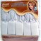 Annie Pillow Soft Rollers 10 Count White No Pins or Clips Needed Soft Satin Fabric Helps Prevent Breakage Snap Lock Closure Pillow Hair Rollers for Styling
