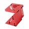 JCFANTS 4590 Degree Aluminum Alloy Woodworking Square Protractor Multi Angle Measuring Ruler High Precision Layout Measuring Tool for Engineer Carpenter Red