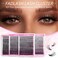 FADLASH Lash Clusters Individual Lashes Cluster Mixed Tray D Curl Lash Clusters DIY Eyelash Extensions Individual Cluster Lashes Selfapplication at Home 40P007D816mm
