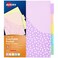 Avery Dividers for 3 Ring Binders 5 Tab Plastic Binder Dividers Pockets Insertable Big Tabs Pastel Classic Designs Expands Beyond Sheet Protectors 1 Set 07714
