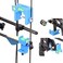 SOPOGER Archery Multifunctional Bow Level Tuning and Mounting String 3D Printing Compound Bow Sight Tuning Bubble Level Combos Tool Kit for Compound Bows Blue