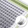 EASITENSION DIY Eyelash Extension Lash Clusters 120 Clusters False Eyelash 3D Effect Individual Natural Lashes Set at Home Eyelash Extension Kit Lashes Pack Natural Mixed