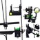 SOPOGER Archery Multifunctional Bow Level Tuning and Mounting String 3D Printing Compound Bow Sight Tuning Bubble Level Combos Tool Kit for Compound Bows Black