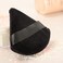 Ocim 10Pcs Triangle Powder Puffs for Face PowderSoft Velour Triangular Beauty PuffMakeup PressedBaking Setting Powder Sponge Applicator Pads with CaseBlackNude
