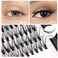 BODERMINCER 20D 820mm To Choose 8101214mm MIX14161820mm Mixed Individual Cluster Eyelashes False Eyelash Extensions Individual Eyelash Bunche DIY at Home 20D13mm