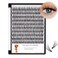 BODERMINCER 20D 820mm To Choose 8101214mm MIX14161820mm Mixed Individual Cluster Eyelashes False Eyelash Extensions Individual Eyelash Bunche DIY at Home 20D13mm