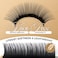 LASHVIEW Eyelash ExtensionsIndividual LashesPremium Single Classic Lashes015 Thickness C Curl 12mmNatural Semi Permanent Eyelashes LashesSoft ApplicationFriendly