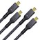 Maxonar 2 Pack Thunderbolt 4 Cable 40Gbps Sync 240W Charging 8K5K Display AllinOne Cable Replaces Multiple Cables for 2026 Studio Display MacBook SSD Docking 33FT