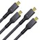 Maxonar 2 Pack Thunderbolt 4 Cable 40Gbps Sync 240W Charging 8K5K Display AllinOne Cable Replaces Multiple Cables for 2026 Studio Display MacBook SSD Docking 33FT