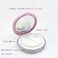 Sohynca Empty Plastic Loose Powder Compact Container with Velvet Powder puff Mirror and Elasticated Net SifterEmpty Reusable Powder box 5g Portable DIY Makeup Powder case