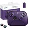 8Bitdo Ultimate 2 Wireless 24G Controller TMR Joystick Update StarRing RGB Lights Adjustable Trigger Locks Gamepad with Charging Dock for Windows PC Android Purple