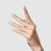 imPRESS Kiss Impress No Glue Mani Press On Nails Design Rain Check Blue Short Size Squoval Shape Includes 30 Nails Prep Pad Instructions Sheet 1 Manicure Stick 1 Mini File