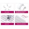 FADLASH Volume Lash Extensions C Curl 007 12mm Premade Lash Fans 5D Matte Black Volume Eyelash Extensions Thin Base Pro Ponit Middle Stem Eye Lashes by 5D007C 12mm