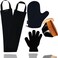 BOLITFU 4Pack Self Tanning Mitt Set 1 Self Tan Mitt 1 Self Tanner Lotion Back Applicator 1 Self Face Tanning Brush 1 Exfoliating Glove Self Tan Kit 4pack tanning applicator