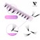 VAVALASH Eyelash Extensions 3D 4D 5D 6D 8D 9D 10D Thickness 00701 CD Curl Eyelashes Middle Stem Premade Fans Russian Volume Lash Extensions Supplies Middle Stem 14D007D815mm