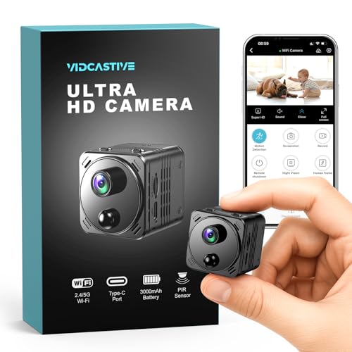 vidcastive Vidcastive 4k Mini Hidden Camera