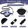 Eurzom 8 Pcs Eye Patches for Kids Adjustable Single Eyepatch Reusable Cute Girls Boys Patch with Elastic Strap for Left or Right Eye Patch Various PatternsCool Style