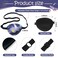Eurzom 8 Pcs Eye Patches for Kids Adjustable Single Eyepatch Reusable Cute Girls Boys Patch with Elastic Strap for Left or Right Eye Patch Various PatternsCool Style