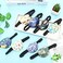 Eurzom 8 Pcs Eye Patches for Kids Adjustable Single Eyepatch Reusable Cute Girls Boys Patch with Elastic Strap for Left or Right Eye Patch Various PatternsCool Style