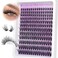 EYDEVRO Wispy Lash Clusters Natural Eyelash Clusters 9-18mm Cluster Eyelash Extensions CD Curvature 192 Pcs Manga Cluster Lashes Individual Lashes DIY Lash Extensions