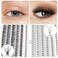 Bodermincer 10D 20D 240pcs Cluster Eyelash Extensions 1011121314mm MixedEyelash Clusters Lash Extension Individual Lashes for Self Application 10D20D 1011121314mm Mixed