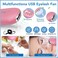 VISCOO Eyelash Extension Kit for Beginners Professional Lash Extension Kit with Mannequin Head Lash Starter Kit with Lash Fan Lash Extension Supplies for Practice Training Kit