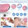 VISCOO Eyelash Extension Kit for Beginners Professional Lash Extension Kit with Mannequin Head Lash Starter Kit with Lash Fan Lash Extension Supplies for Practice Training Kit